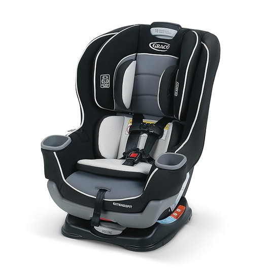 Graco Extend2Fit Convertible Car Seat | Ride Rear Facing ...