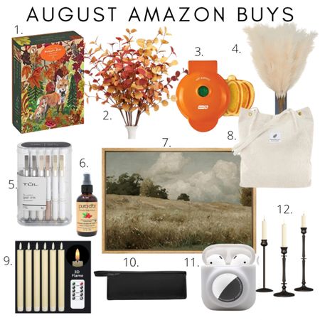 All the fun things I bought from Amazon in August! 

#LTKhome