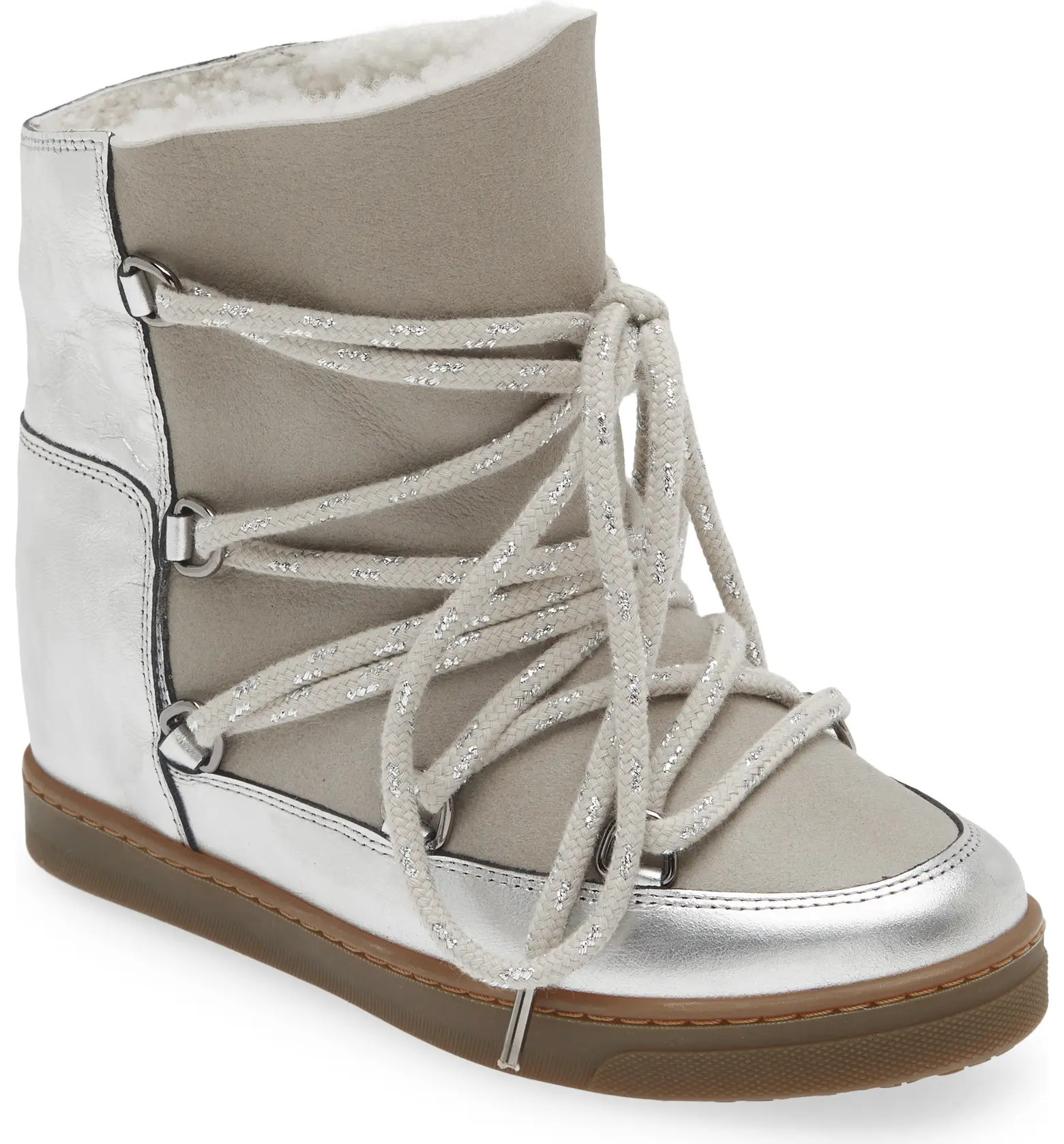 Nowles Genuine Shearling Lined Bootie (Women) | Nordstrom