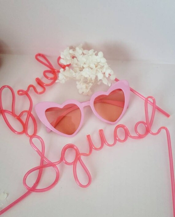 Bride and Squad Straw | Bridesmaid Gift | Bride Gift| Bachelorette Party | Fun Straw | Bridesmaid... | Etsy (US)
