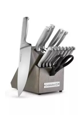 Calphalon Classic Self-Sharpening Stainless Steel Cutlery Knife Block Set with SharpIN Technology | Belk