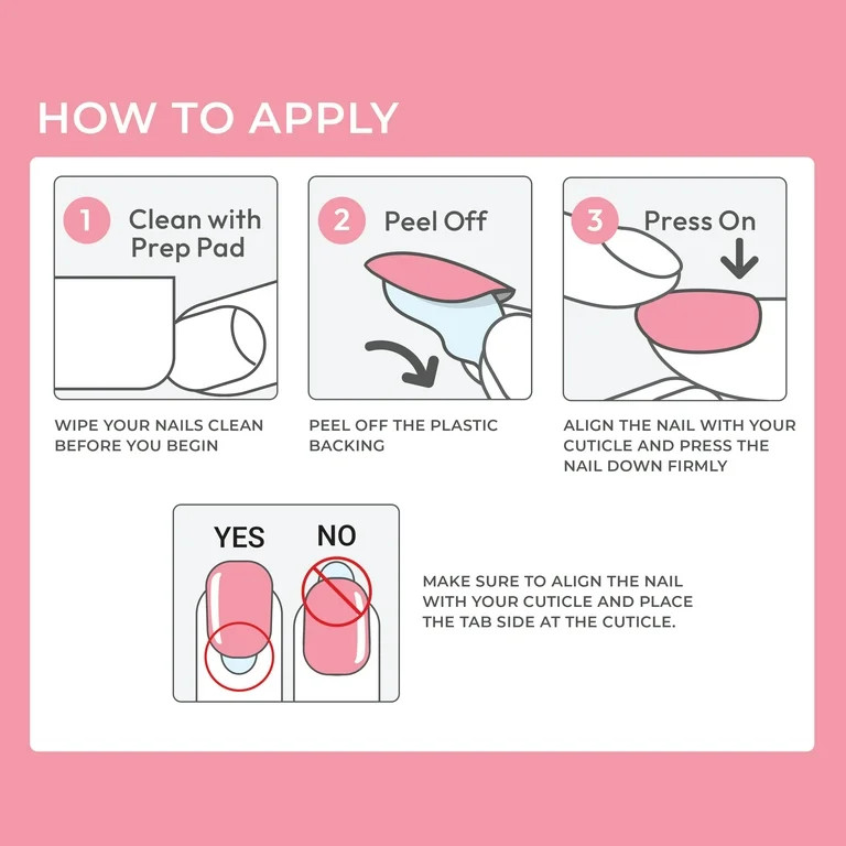 KISS imPRESS  Press on Nails, Golden Harvest, Red, Short Squoval, 30 Count | Walmart (US)