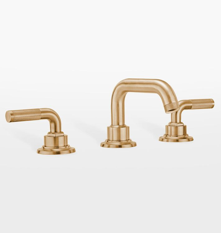 Descanso Short Spout Widespread Bathroom Faucet | Rejuvenation