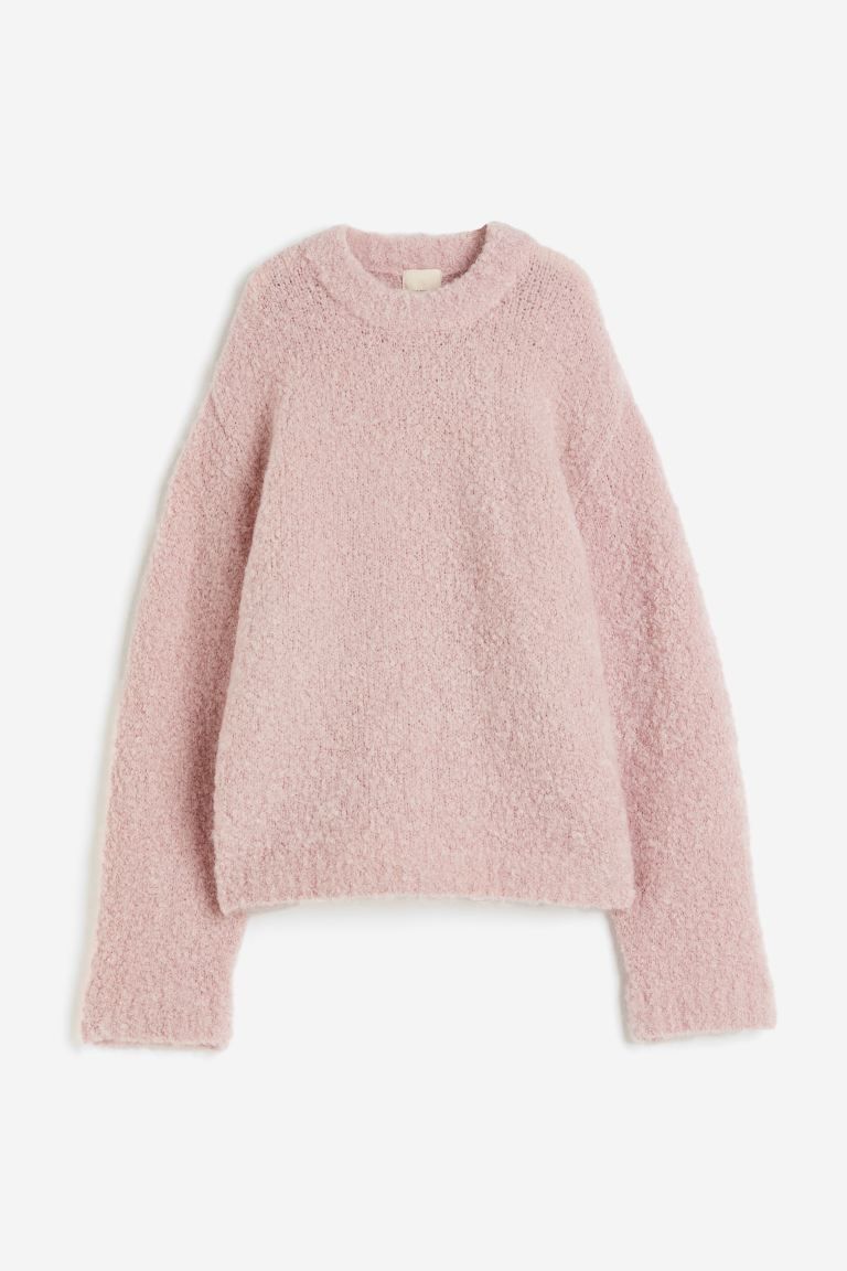 Oversized Sweater - Light pink - Ladies | H&M US | H&M (US)