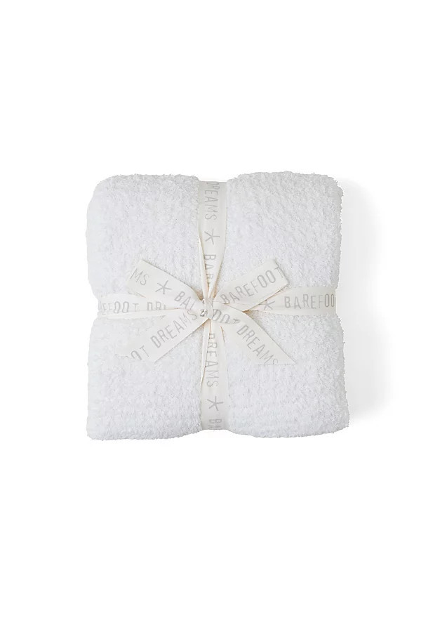 Barefoot Dreams Cozy Chic Throw Blanket in Cream at Urban Outfitters | Urban Outfitters (US and RoW)