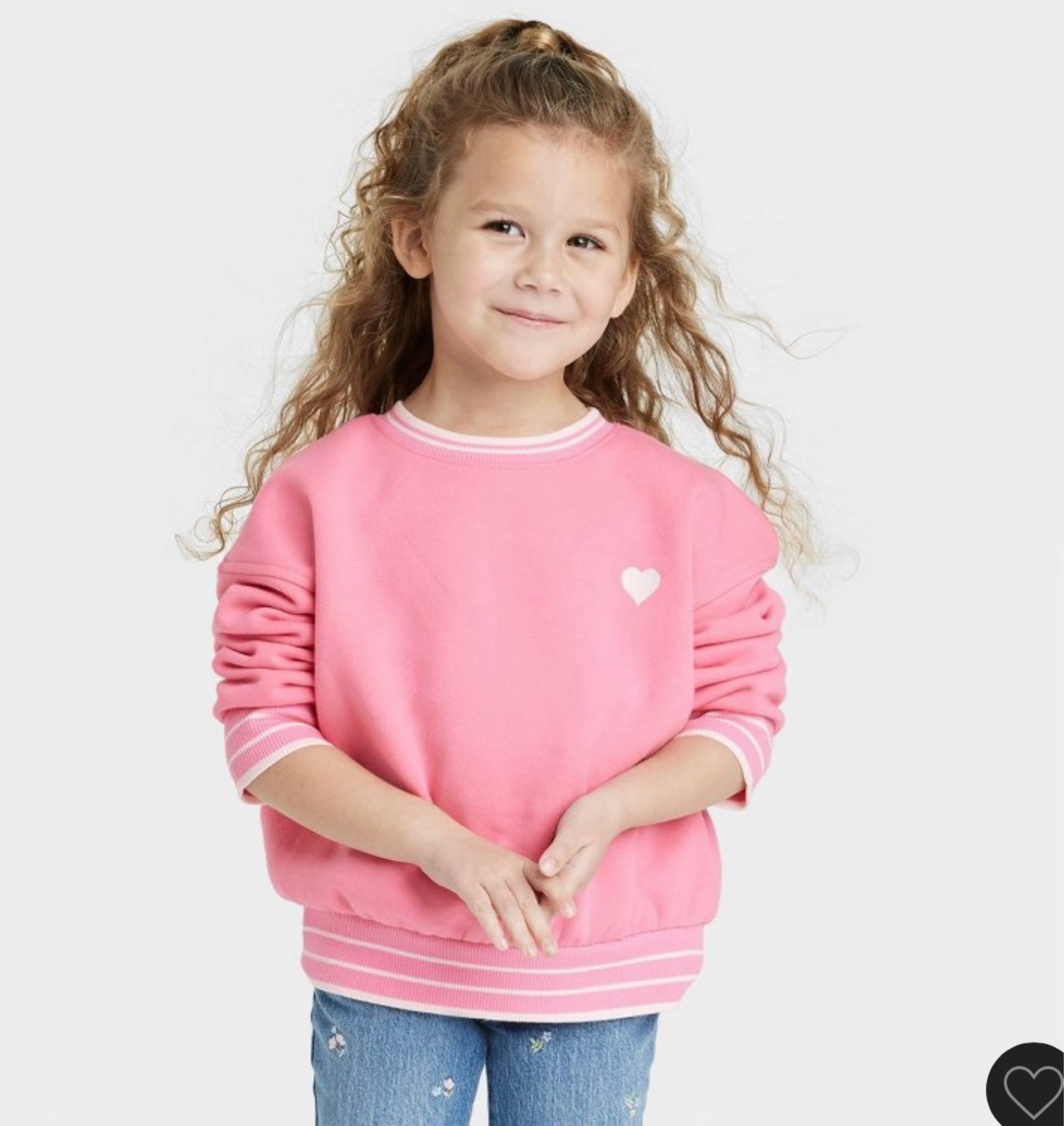 HURRY ITS IN STOCK IN A FEE SIZES!! “Viral valentines sweater” that Haddie HAD to have 🤣🤣🤣 added all of them! So cute 