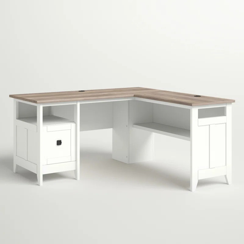 Mirabel L-Shaped Executive Desk | Wayfair North America