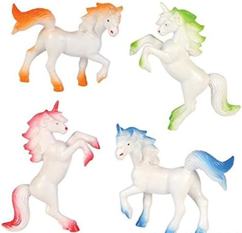 Rhode Island Novelty 3 Inch Vinyl Unicorns, One Dozen Assorted | Amazon (US)