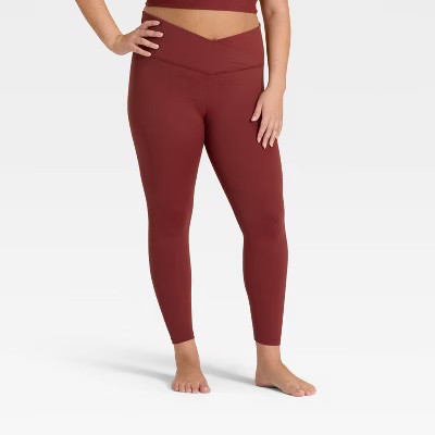 Women's Everyday Soft Crossover 7/8 Leggings - All In Motion™ | Target
