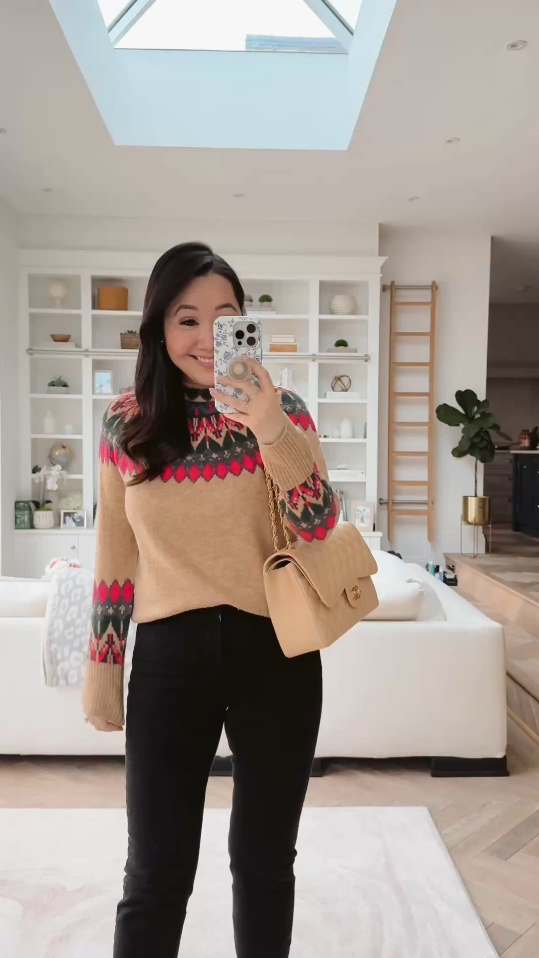 My fair isle sweater is on sale! Took an XS ❤️