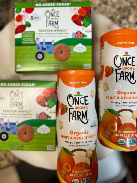 New Once Upon a Farm pantry snacks!! In my opinion this is the best brand to feed your baby when it’s coming to snacks! Once Upon a Farm Tractor Wheels Apple Sweet Potato & Spinach Baby Snacks.
Baby snack / toddler snack / kids snack.

#onceuponafrarm #ouaf #snack #snacking #baby #toddler #kids #snacktime #bobo #polacek

#LTKxTarget #LTKfamily #LTKkids