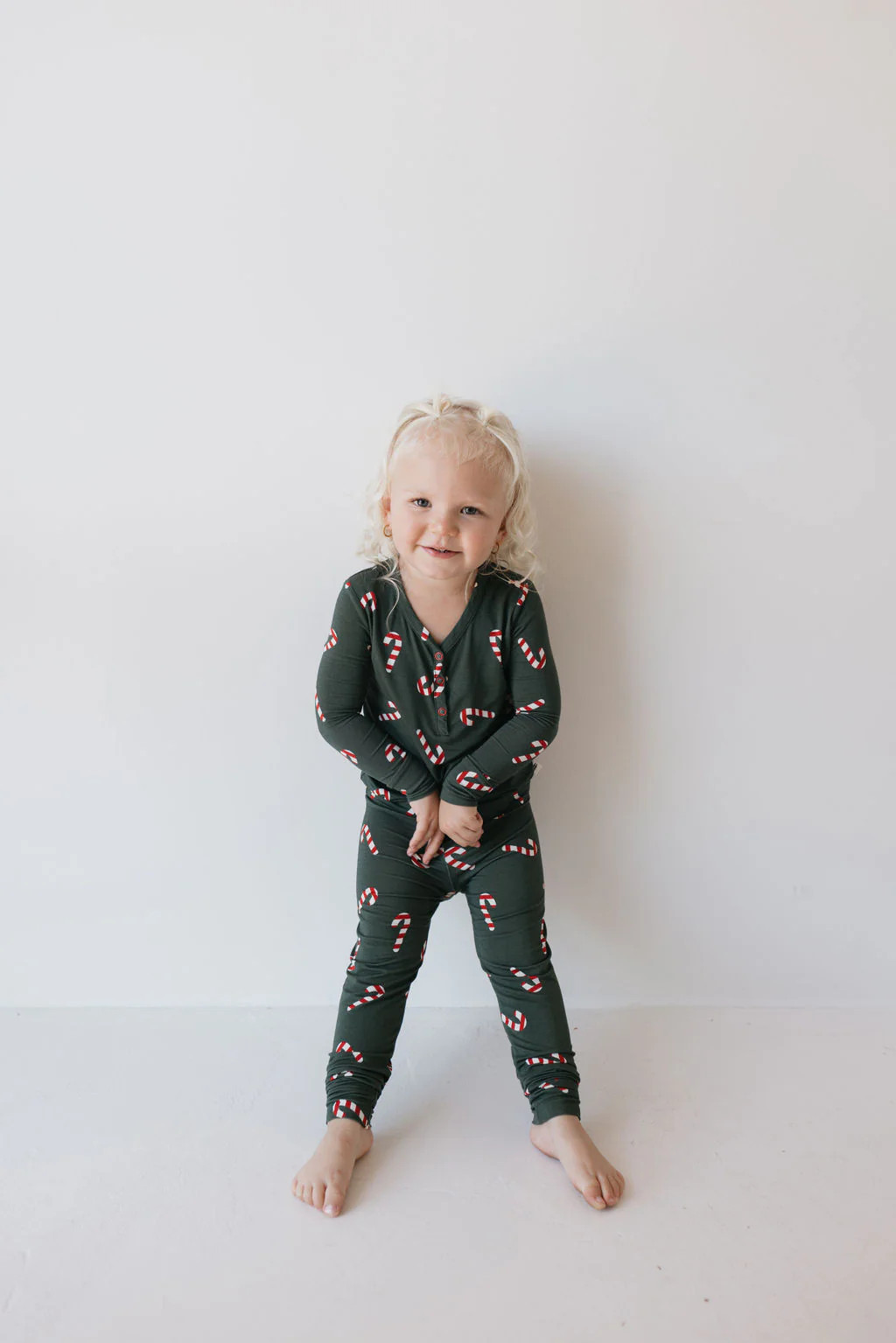 Bamboo Two Piece Pajamas | Candy Cane Lane 2024 | Forever French