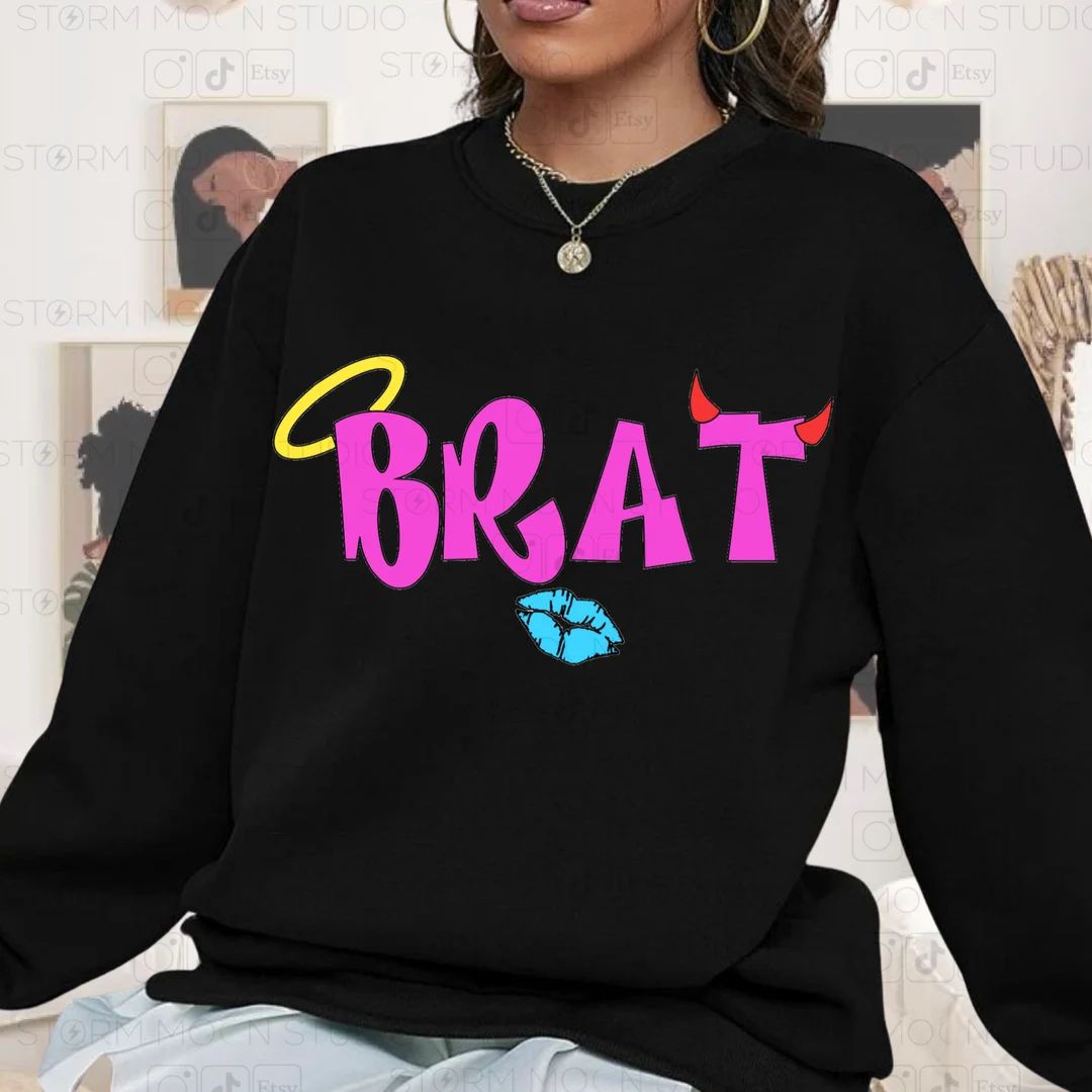 BRAT Shirt BRATZ Inspired Hoodie Barbie Merch Barbie Girl - Etsy | Etsy (US)