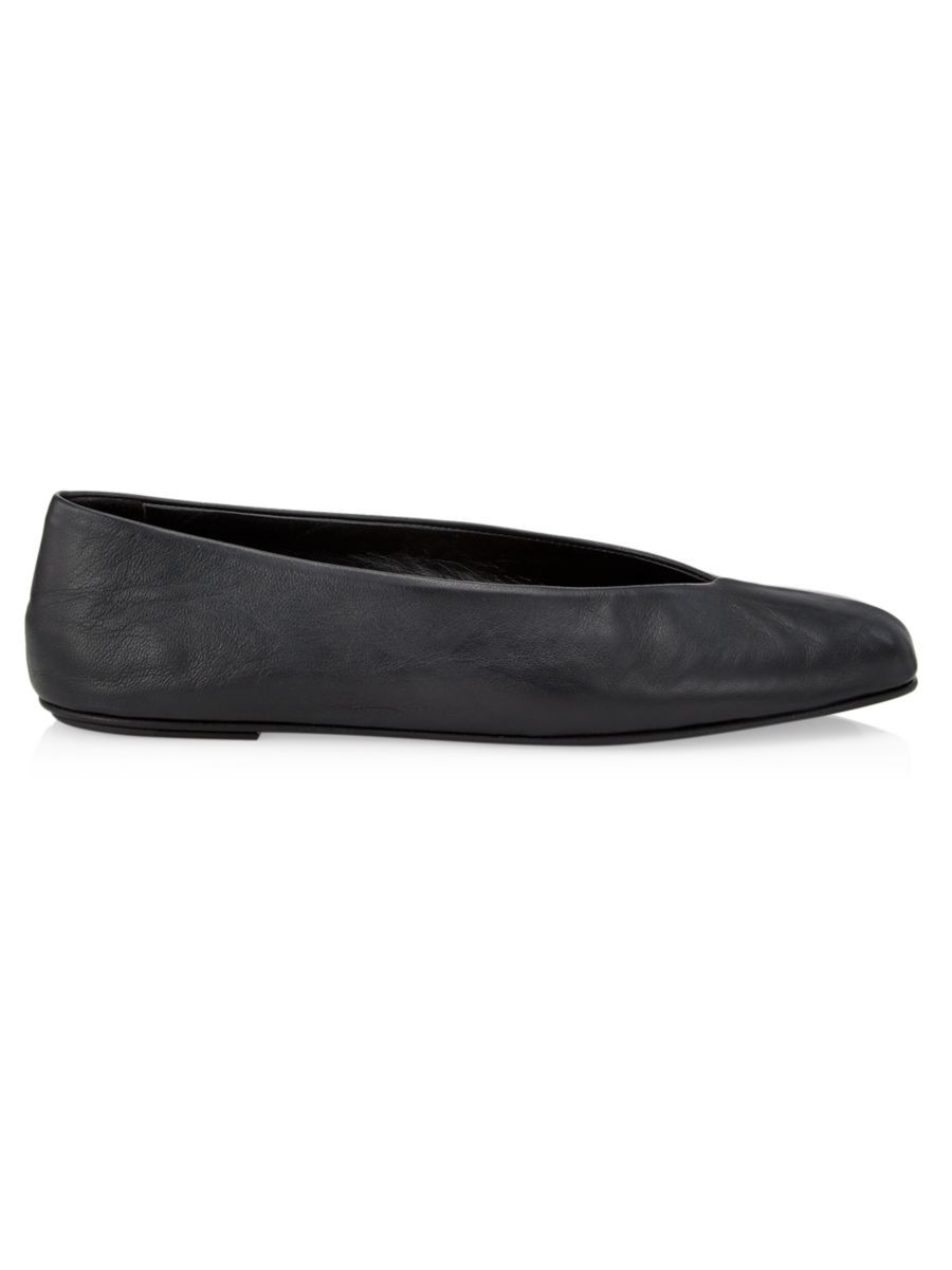 Eva Two Leather Ballet Flats | Saks Fifth Avenue