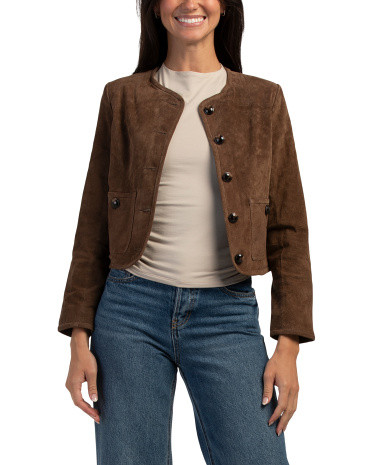 Suede Jacket | TJ Maxx