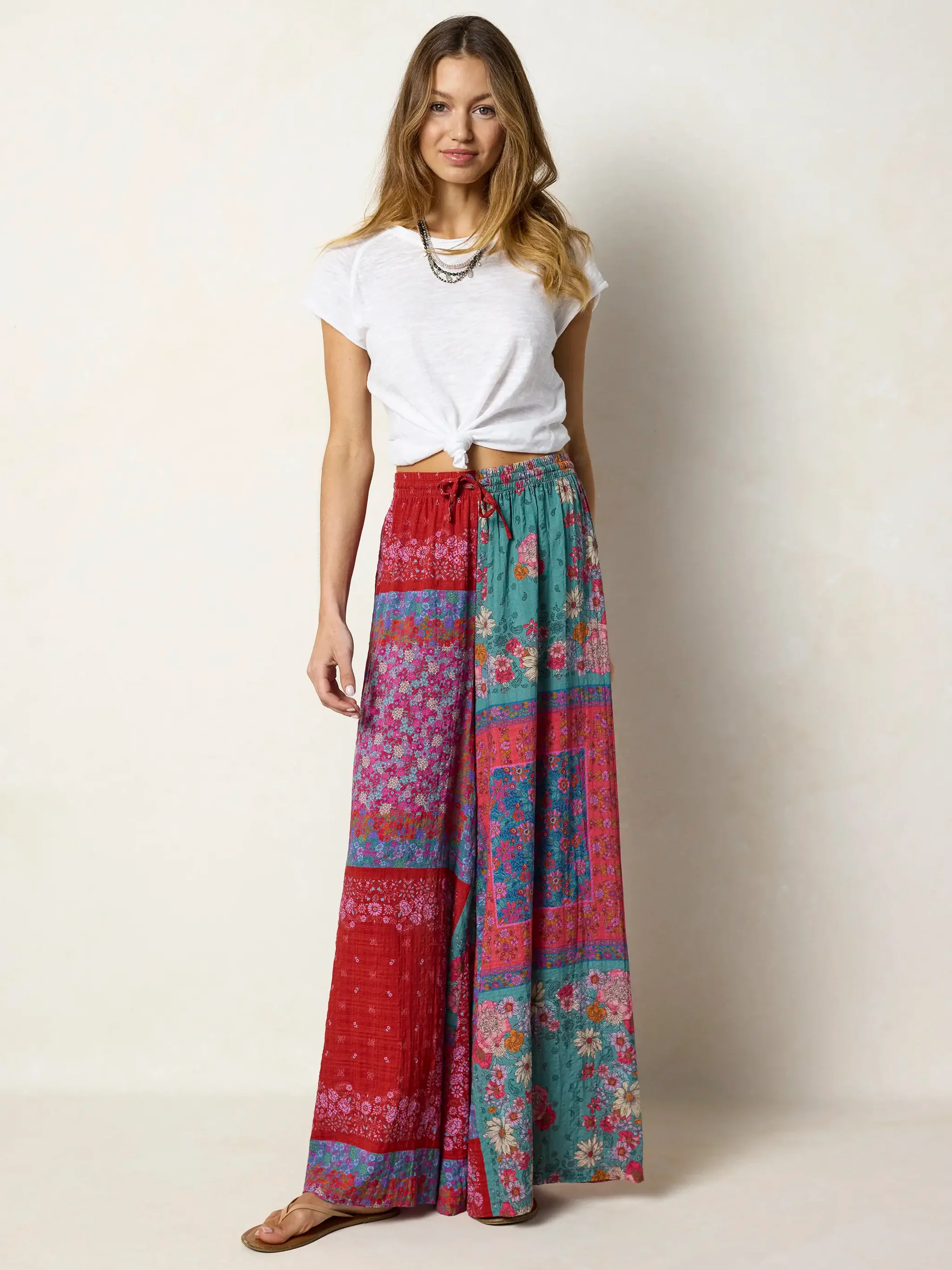 Go With The Flow Wide Leg Pants | Natural Life