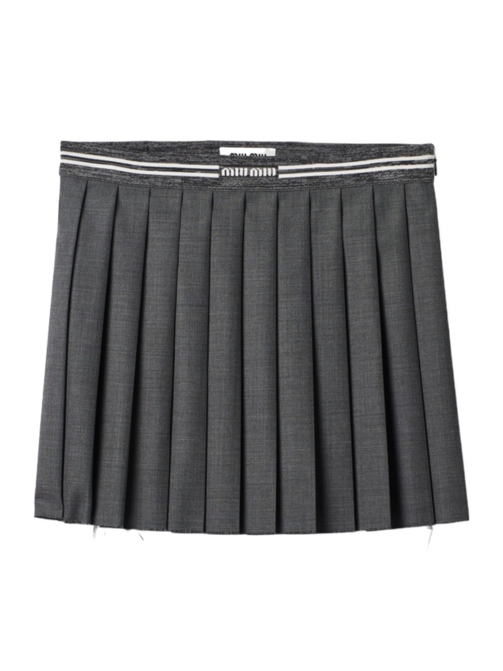 Grisaille miniskirt | Senser US
