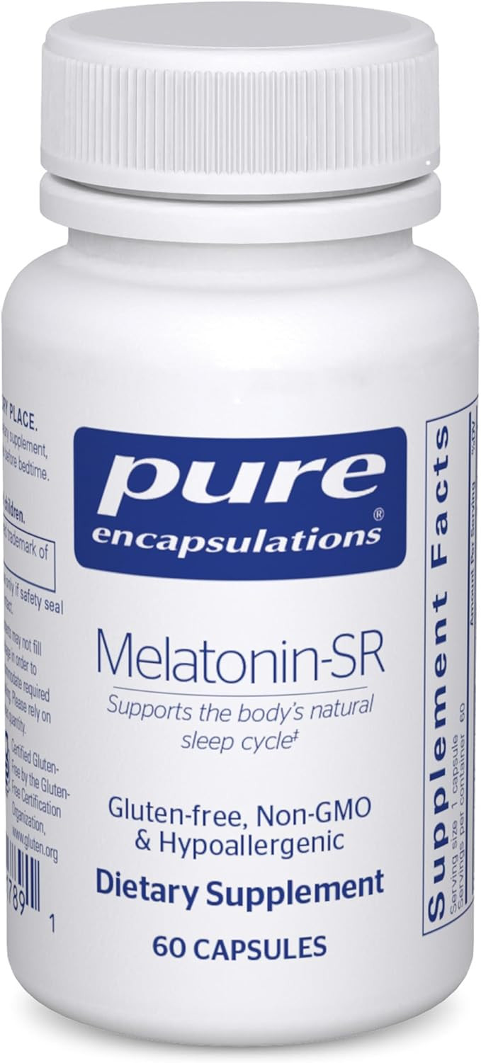 Pure Encapsulations Melatonin-SR - Extended Release Melatonin - Supports Restful Sleep* - Sleep S... | Amazon (US)