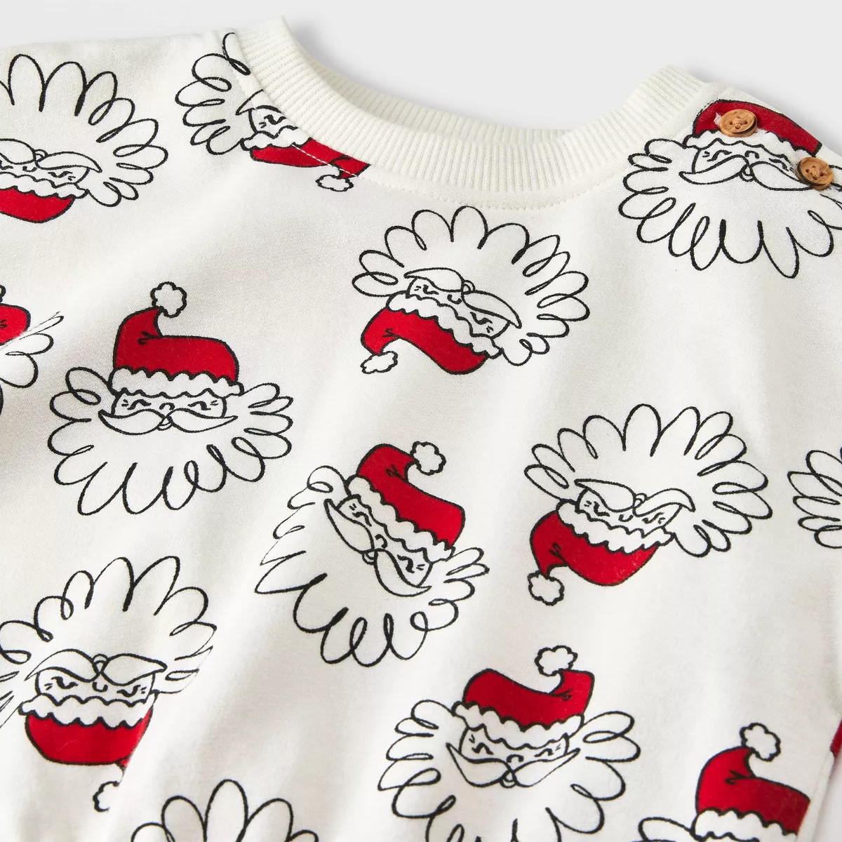 Baby Santa Fleece Sweatshirt & Jogger Pants Set - Cat & Jack™ | Target