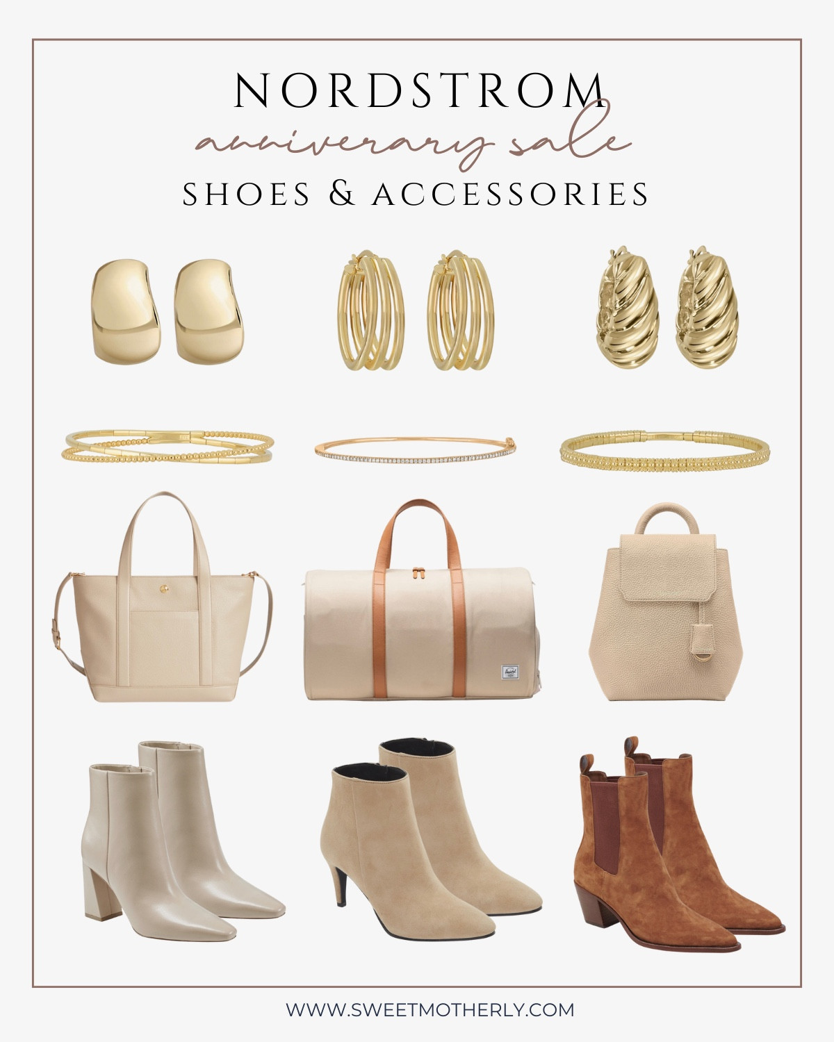 Snag these must-have shoes and accessories from the Nordstrom Anniversary Sale. From neutral boots to gold jewelry, these are timeless picks you’ll style all season. Sale starts July 12!

#LTKSeasonal #LTKStyleTip #LTKSaleAlert