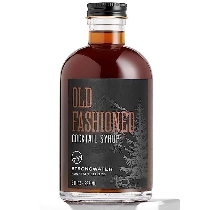 Strongwater Old Fashioned Syrup (Makes 32 Cocktails) - Non-Alcoholic Craft Cocktail Mixer - Handc... | Amazon (US)