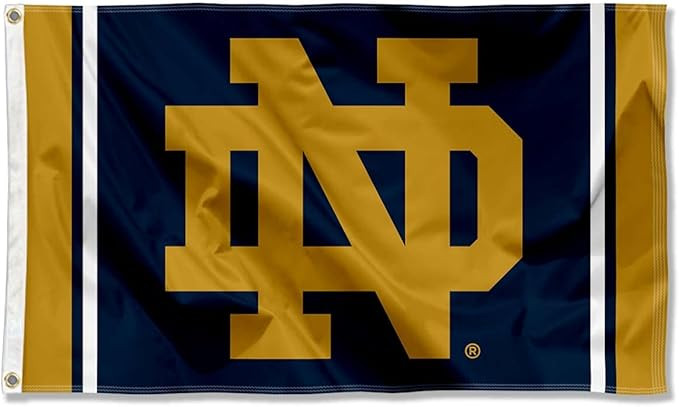 WinCraft Irish ND Logo 3x5 Banner Flag | Amazon (US)