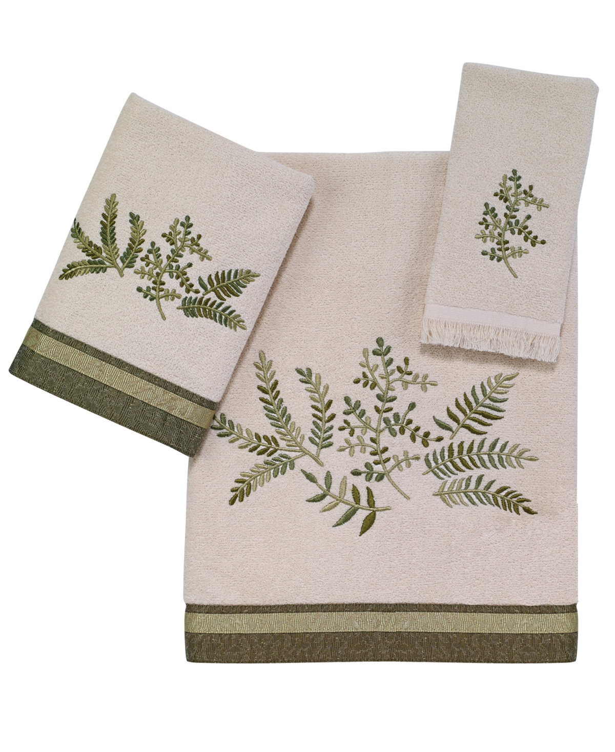 Avanti Greenwood Cotton Hand Towel Bedding | Macys (US)