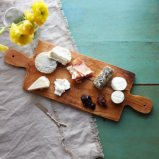 Two Handle Teak Serving Board | Terrain