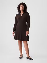 CashSoft Polo Mini Sweater Dress | Gap (CA)