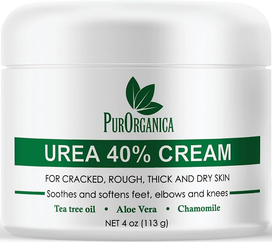 PurOrganica Urea 40% Foot Cream - No Pumice Stone - Callus Remover - Moisturizes & Rehydrates Thi... | Amazon (US)