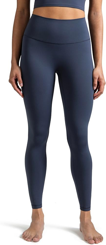 Colorfulkoala Dreamlux No Front Seam Leggings for Women 25"/28" Inseam, Seamless High Waisted But... | Amazon (US)