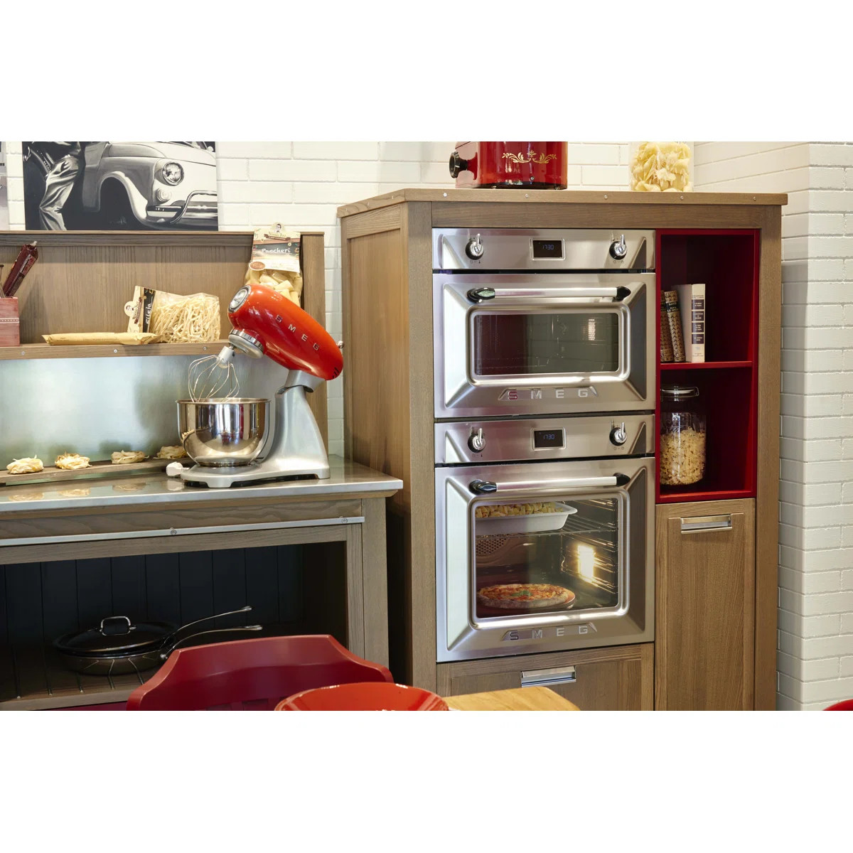 SMEG 50's Retro Style Stand Mixer SMF02RDUS | Wayfair North America