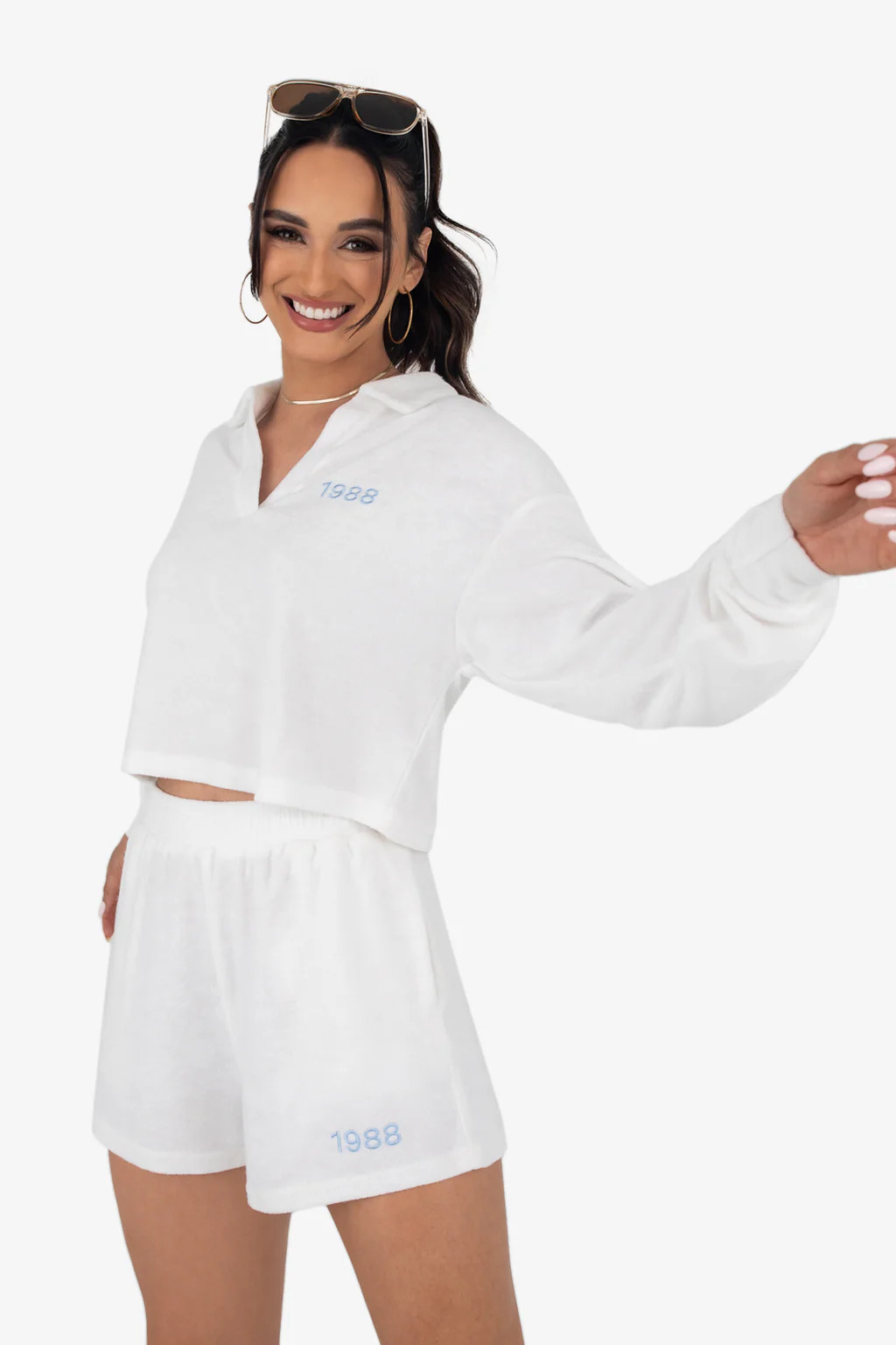 1988 WHITE HENLEY TOP | Kittenish