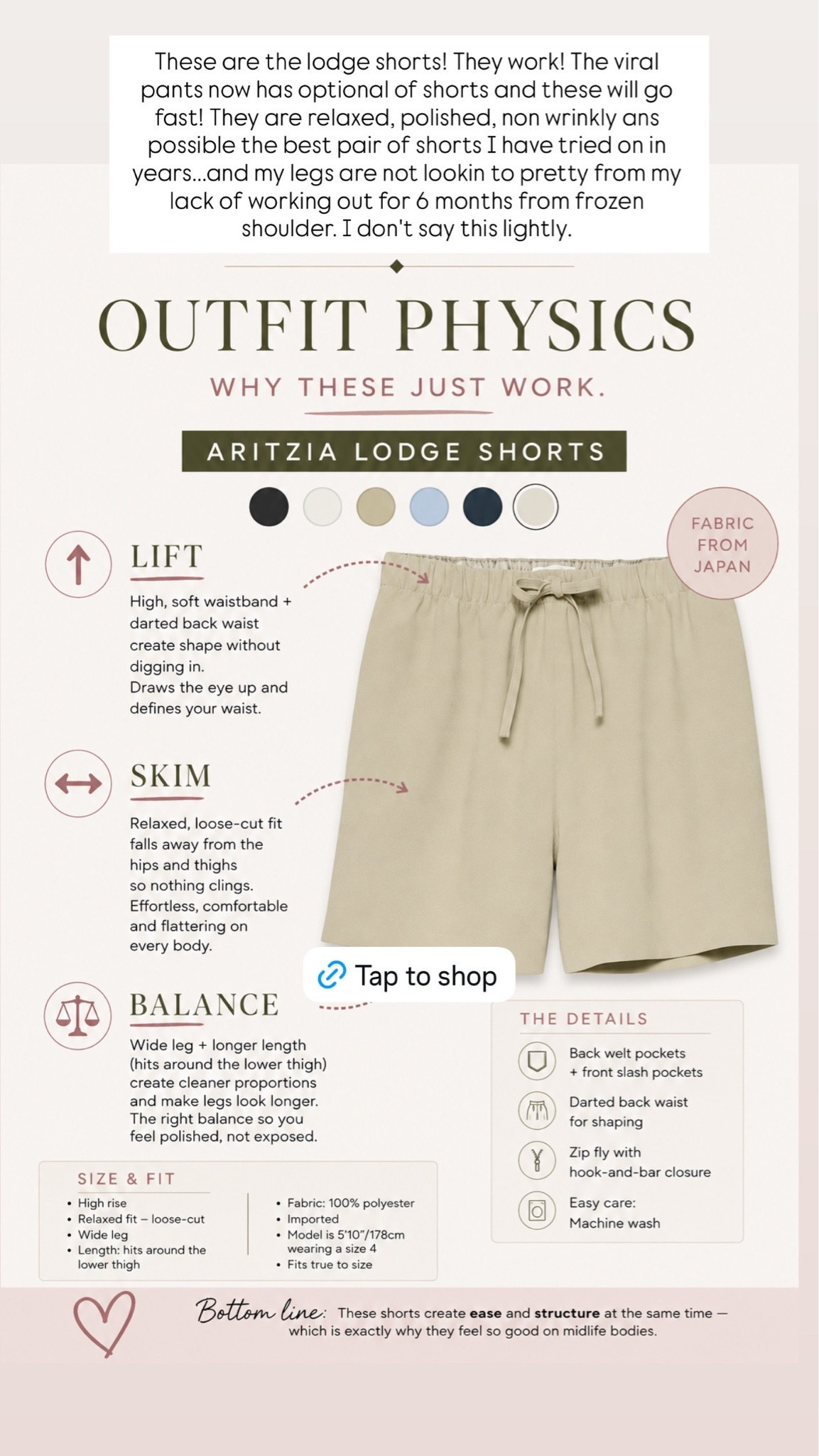 ✨Tap the bell, save and ❤️ for over 40 fashion, midlife style, midsize fashion and luxury looks for less. 

These are the shorts that finally made summer outfits feel easy again.
Relaxed, flattering, and designed to skim not squeeze.

👑"Helping you look good, feel good!" - Lindsey Denver

Run very relaxed and would say tts. (Size down if in between sizes.) 

👑"Helping you look good, feel good!" - Lindsey Denver

#LTKOver40 #LTKMidsize #LTKPlusSize