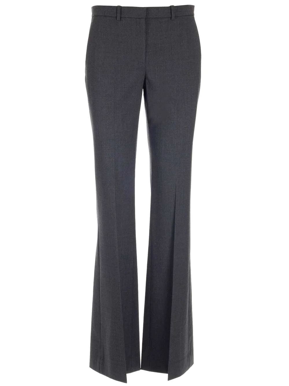 Theory Side-Slit Flared Trousers | Cettire Global