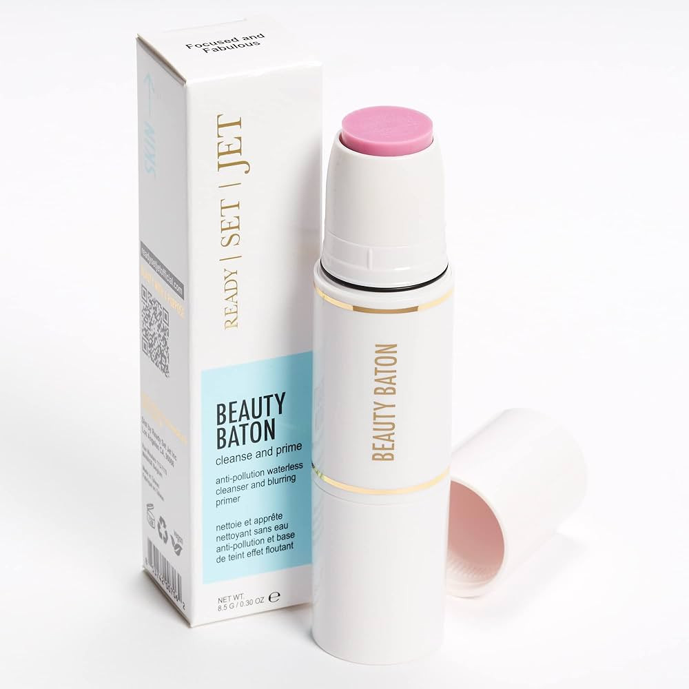 Ready Set Jet Cleanse and Prime Beauty Baton – Multi-Functional & Customizable Waterless Cleanser &  | Amazon (US)