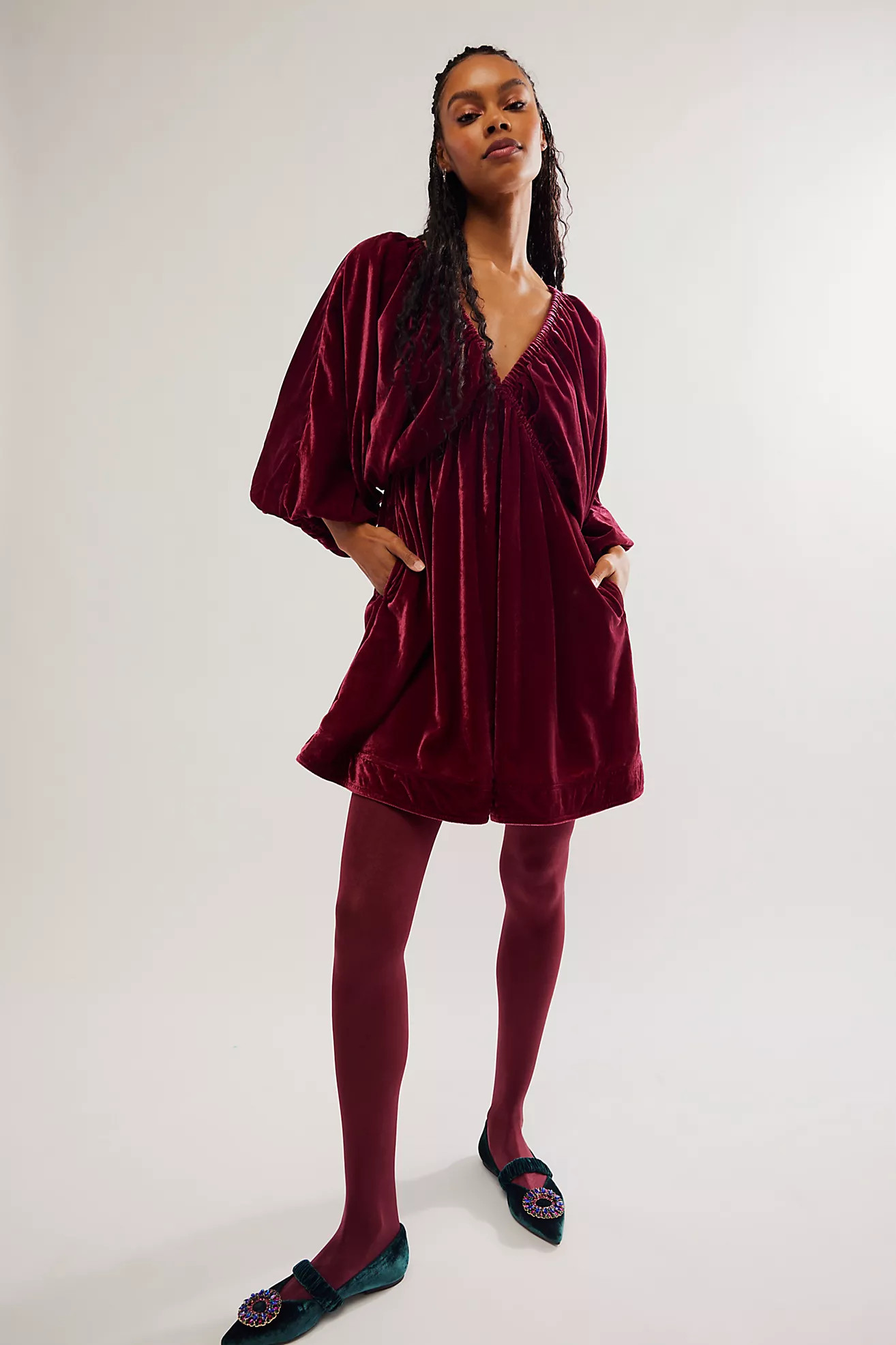 Portia Velvet Mini | Free People (Global - UK&FR Excluded)