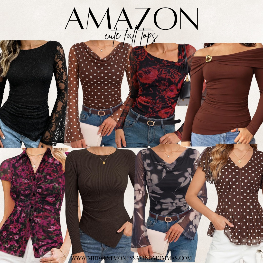 Cute fall tops from Amazon 

Amazon fashion date night tops work tops blouses

#LTKootd #LTKgrwm #LTKmomlife