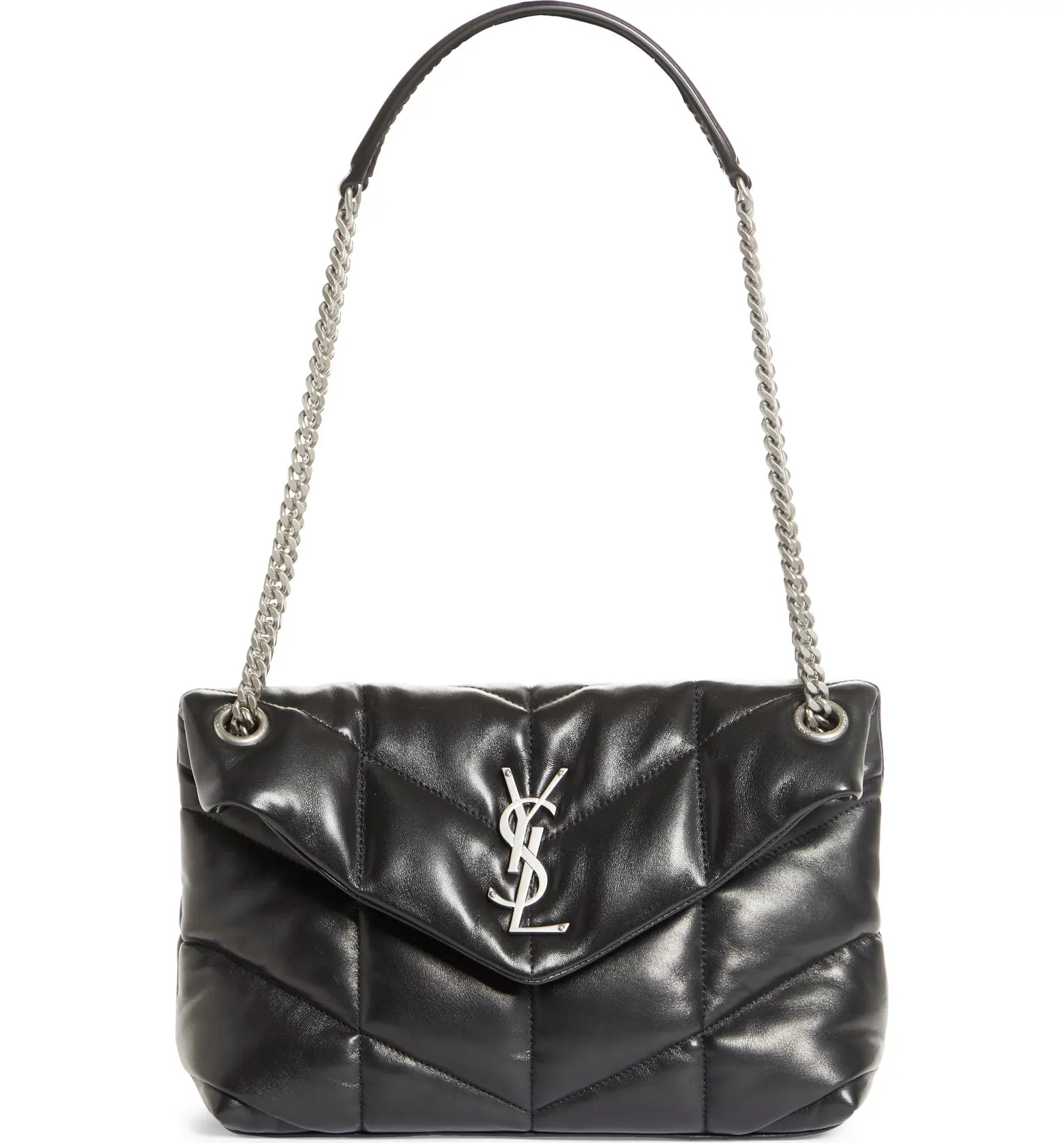 Small Lou Leather Puffer Bag | Nordstrom