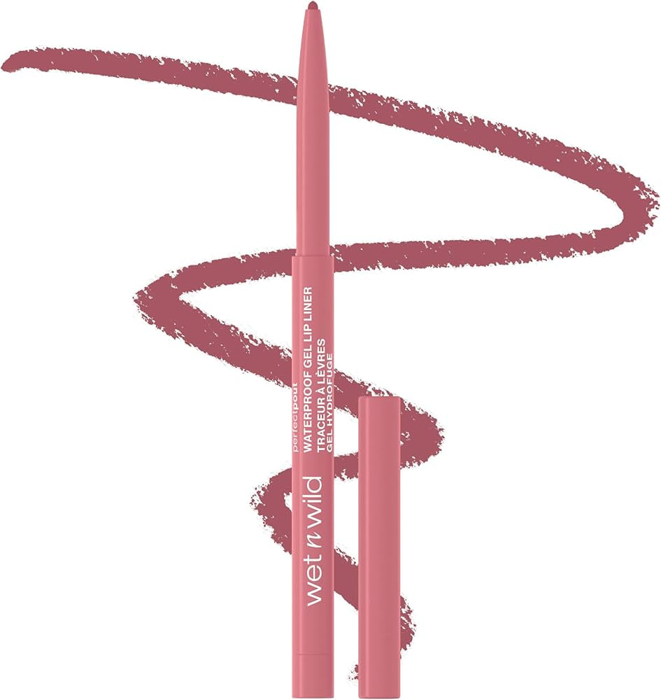 wet n wild Perfect Pout Matte Retractable Gel Lip Liner Pencil, Rich Creamy Long Lasting Color, W... | Amazon (US)