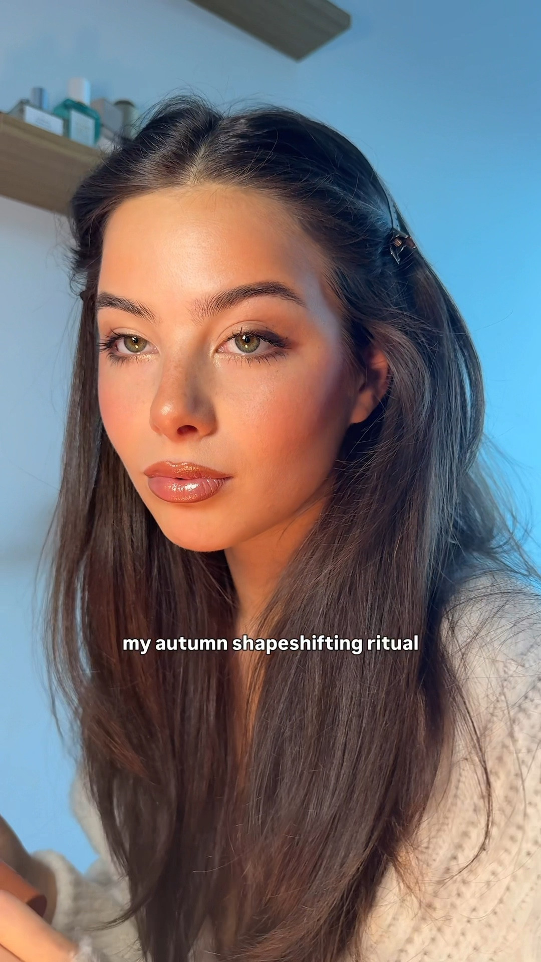 toasty makeup for fall 🍁🍂 perfect makeup for thanksgiving dinner when you don’t want to do a full beat but still want to feel a little glam 

#LTKselfcare #LTKBeauty #LTKgrwm