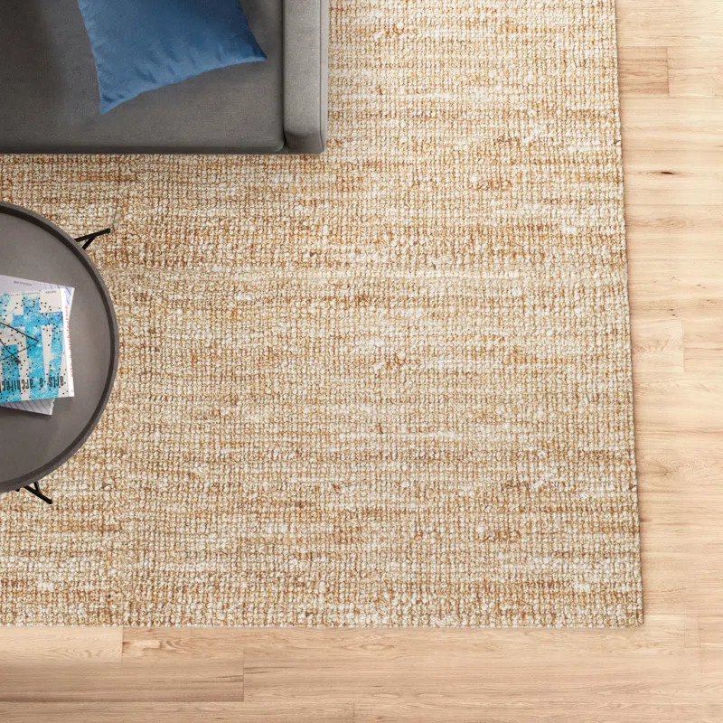 Erroll Handmade Handwoven Jute/Sisal Natural/Ivory Rug | Wayfair North America