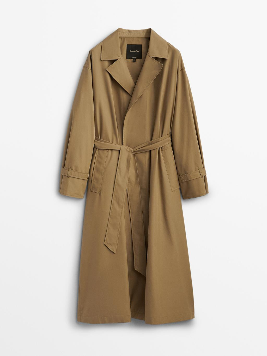 Technical trench coat | Massimo Dutti US