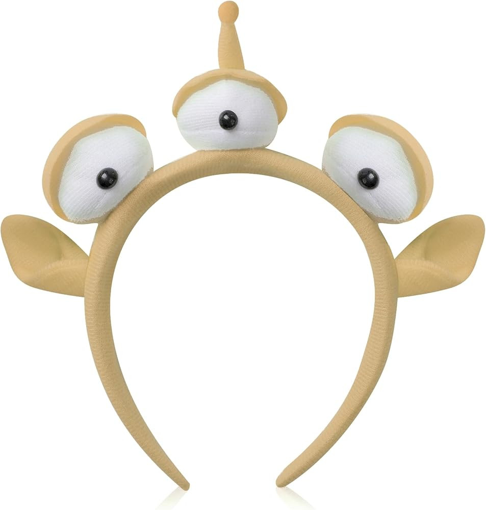 AOAILION Three-eyed Alien Monster Headband Headband Plush Cute Headband Headwear for Themed Party... | Amazon (US)