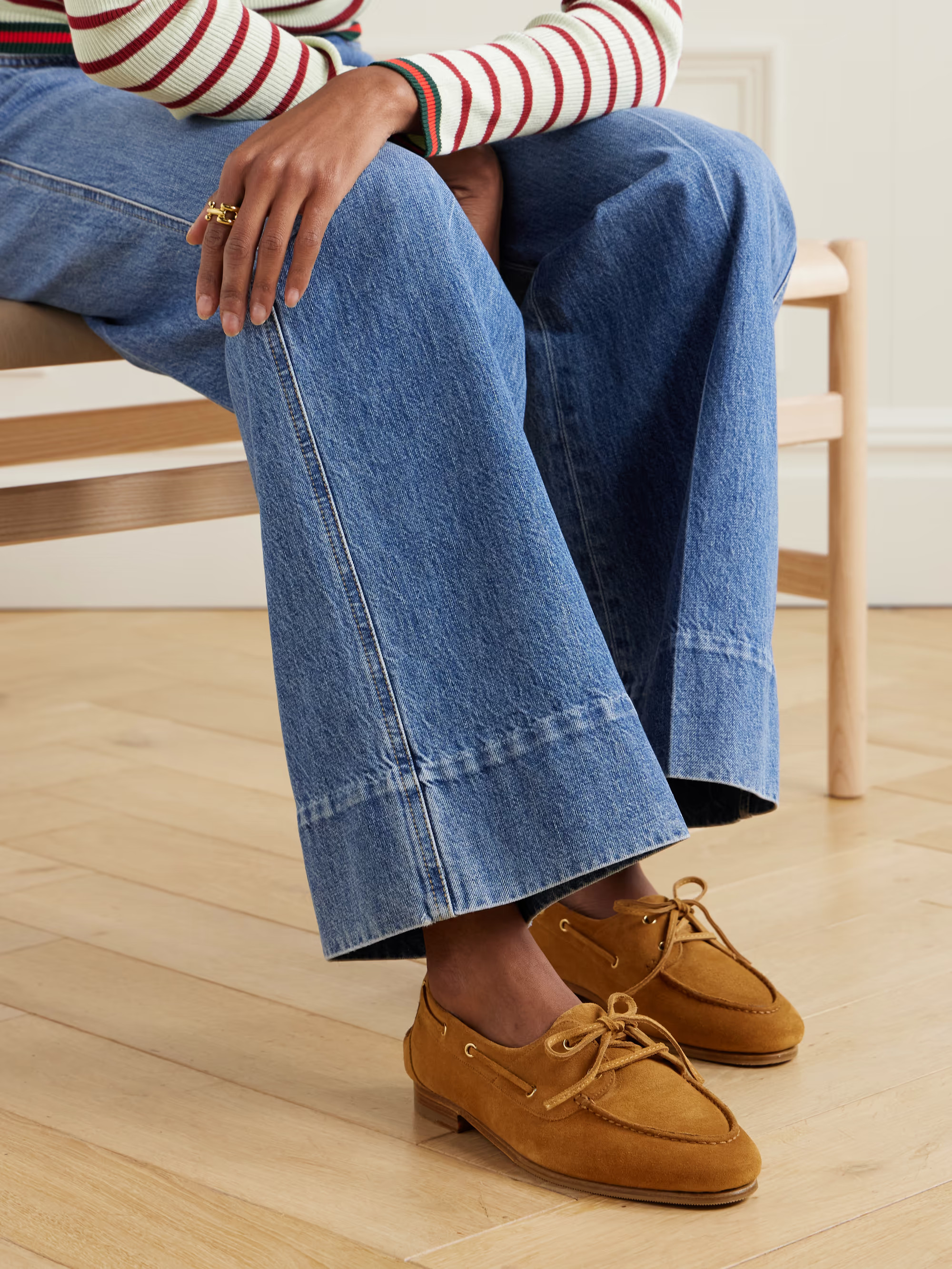 Pathy suede loafers | NET-A-PORTER (UK & EU)