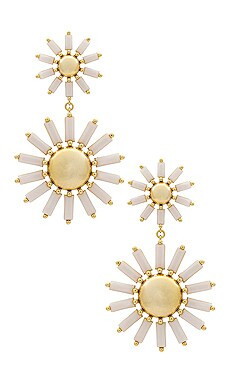 Kendra Scott Madison Daisy Earring in White Opaque from Revolve.com | Revolve Clothing (Global)