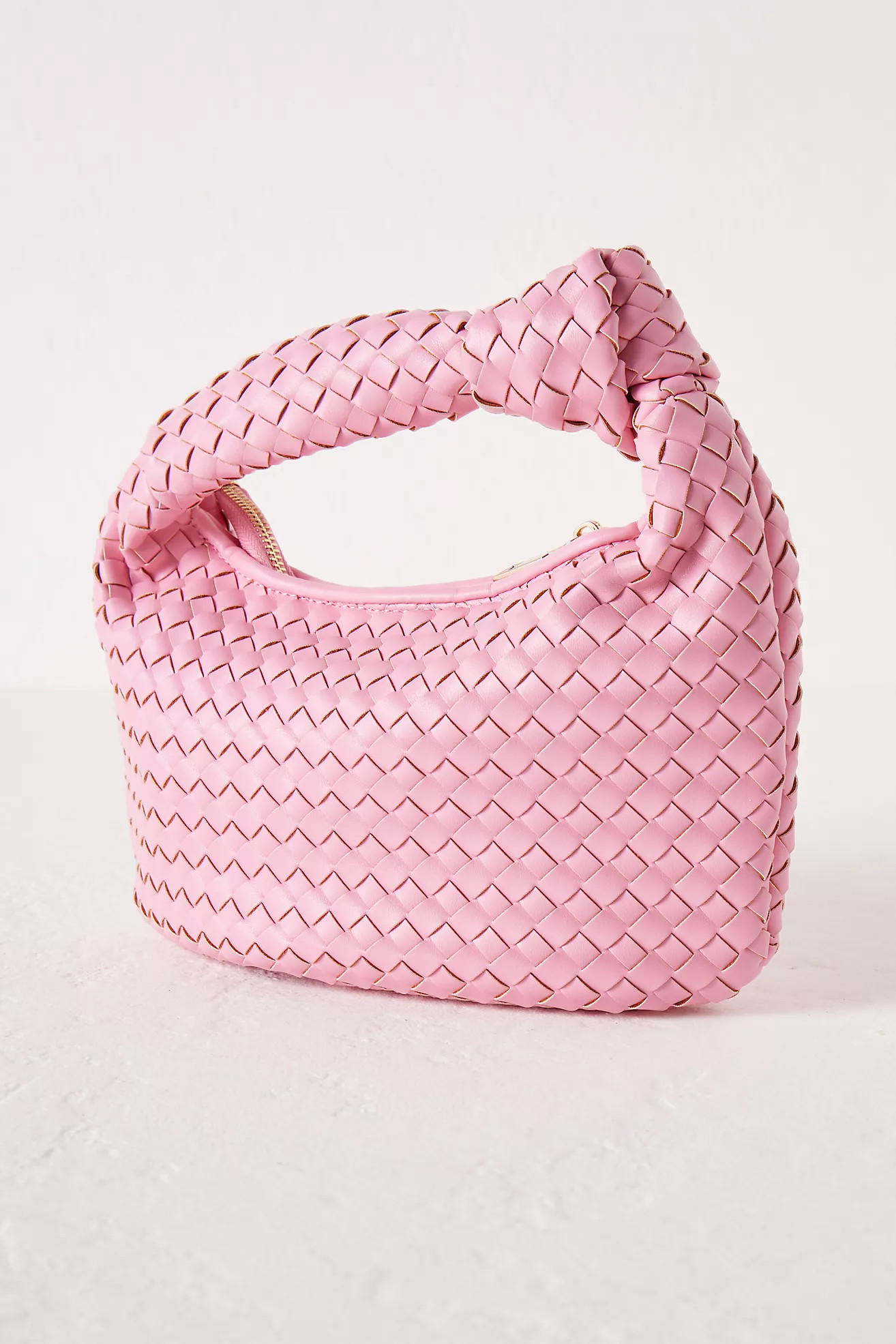 Melie Bianco Drew Faux-Leather Woven Satchel Bag | Anthropologie (UK)