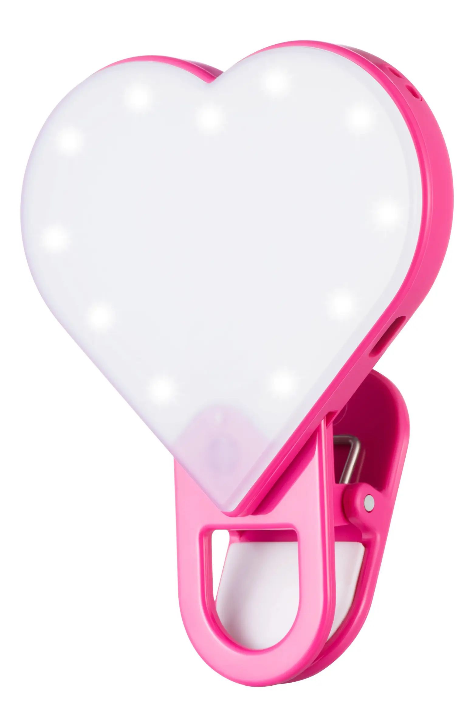 Riki Loves Riki Sweetheart Clip-On LED Selfie Mirror | Nordstrom | Nordstrom