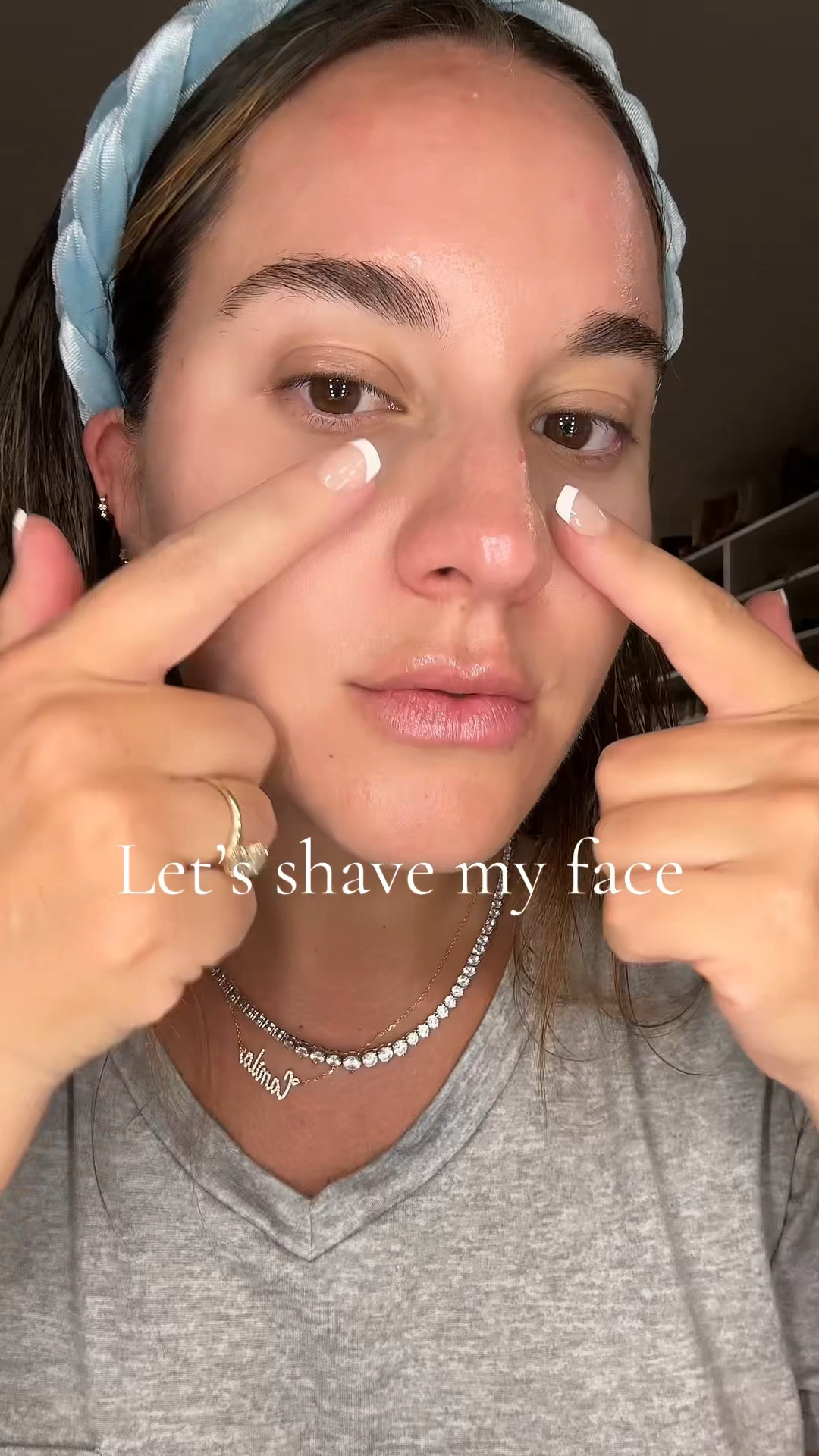 Let’s shave our face 
