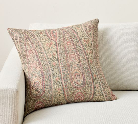 Saffron Printed Pillow Cover | Pottery Barn (US)